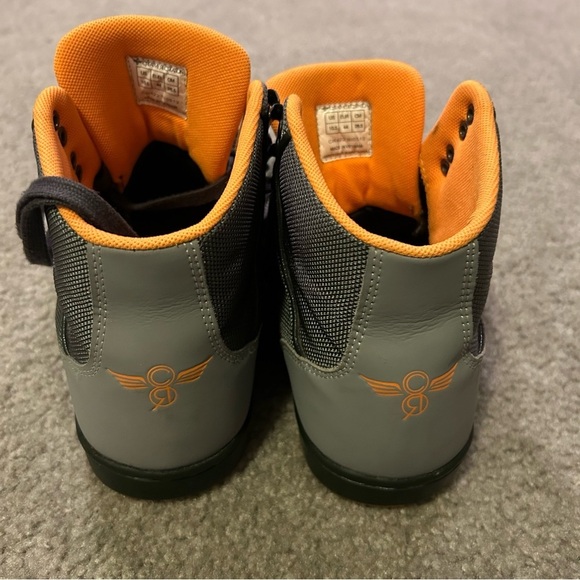 VTG RARE Creative Recreation Cesario CR-411 in Grey/Orange - Picture 8 of 8